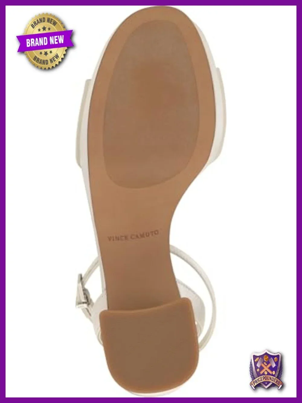 Platform Sandals with Block Heel and Ankle Strap